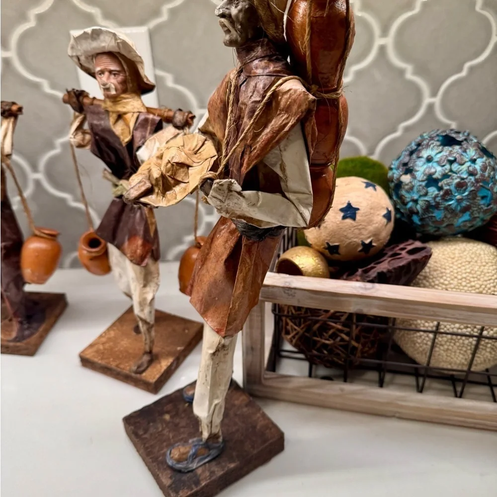 Vintage Mexican folk art paper mache